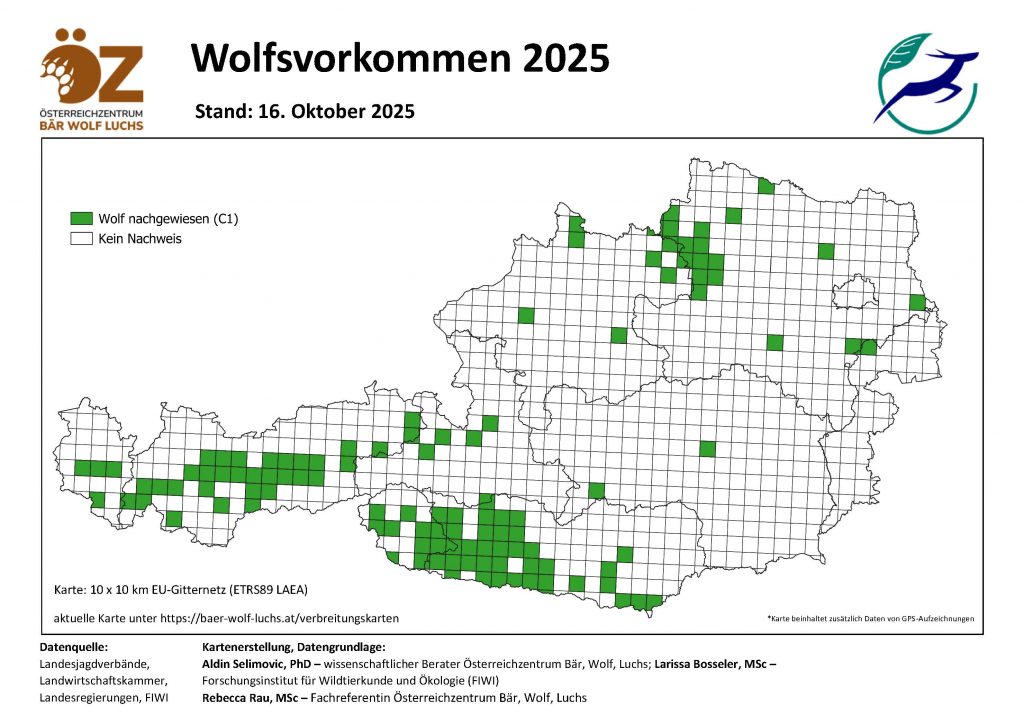 OeZ_Wolfsvorkommen_2025_10_16-1024x724 Wolf - Verbreitung Österreich